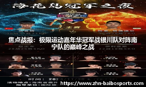 焦点战报:极限运动嘉年华冠军战银川队对阵南宁队的巅峰之战